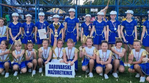 Daruvarske mažoretkinje osvojile srebro na državnom prvenstvu: "Djevojčice su briljirale!"