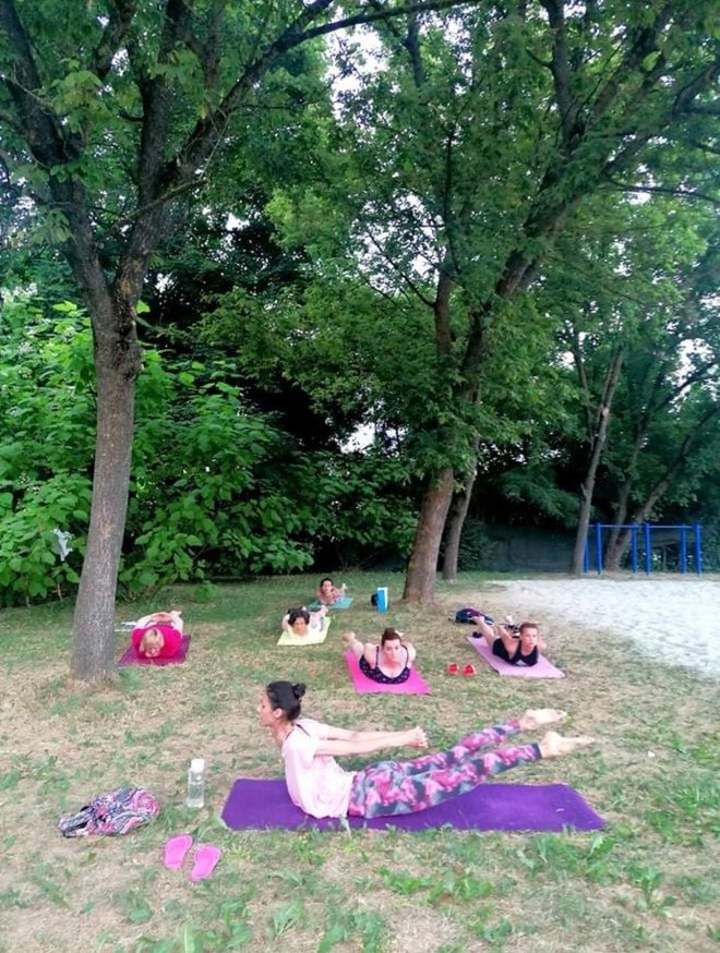 Na besplatnu jogu četvrtkom dobrodošli su apsolutno svi/Foto: Ustupila Tihana Radmanić