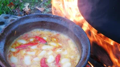 Grah je kuhan kada ima okus po kestenu, ne smije biti pretvrd, a ni prekuhan, već ujednačeno slatkast, juha postane kremasta, povezana i lijepo se ''sjaji''