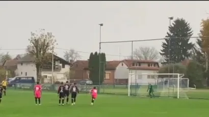 NK Ferdinadovac - NK Daruvar, Ivan Vuković zabija iz penala u 87. minuti