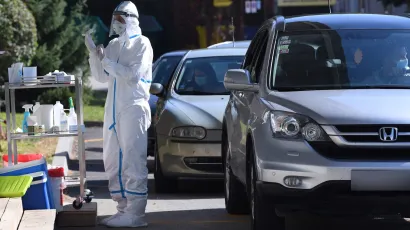 Broj zaraženih u laganom je padu/Srđan Vrančić/CROPIX