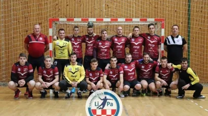 Prva momčad Rukometnog kluba LiPa/ Foto: LiPa