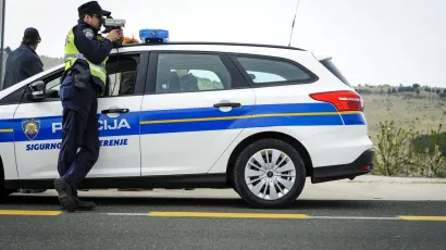 Policijska uprava bjelovarsko-bilogorska tijekom proteklog vikenda utvrdila je 102 prometna prekra&scaron;aja/Foto: Nik&scaron;a Stipaničev/CROPIX