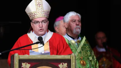 Nadbiskup Josip Bozanić pozvao je vjernike na odgovorno pona&scaron;anje/Foto: Damir Krajač/CROPIX