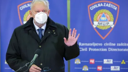 &Scaron;ef Nacionalnog stožera civilne za&scaron;tite Davor Božinović/Davor Pongračić/CROPIX