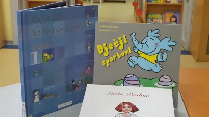 Pučka knjižnica i čitaonica Daruvar pripremila je tri popularna naslova za svoje buduće najmlađe članove/Foto: Pučka knjižnica i čitaonica Daruvar