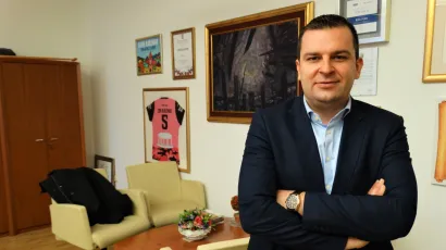 Dario Hrebak, saborski zastupnik HSLS-a i gradonačelnik Bjelovara / Foto: Nikica Puhalo