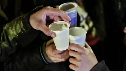 Rusi su među najvećim konzumentima alkohola na svijetu iako je potro&scaron;nja alkohola naglo pala od 2003. godine / Foto:Boris Kovačev/CROPIX