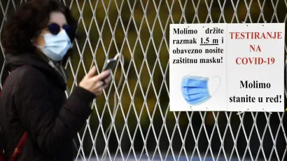 26 pacijenata je na opservaciji, odnosno za njih se čekaju nalazi jesu li pozitivni na koronavirus ili ne/ Foto: Boris Kovačev/CROPIX