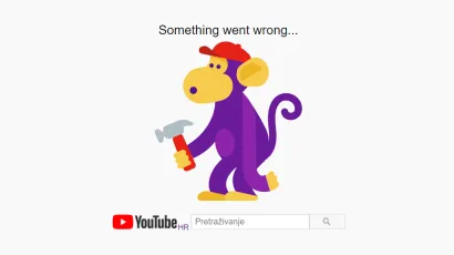 Googleovi servisi samo daju obavijest da je ne&scaron;to po&scaron;lo po zlu/Foto: Screenshot
