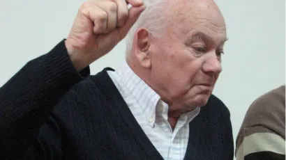 Željko Sele&scaron;, legendarni bjelovarski rukometni trener i utemeljitelj rukometa u Bjelovaru/Foto: Miroslav Martinić/ CROPIX