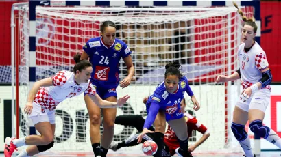 Francuskinje su bile prejake za Hrvatice/Foto: Uros Hocevar/kolektiff/HRS