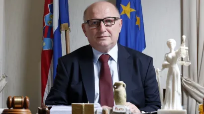 Predsjednik ustavnog suda Miroslav &Scaron;eparović /
Foto: Damjan Tadić/CROPIX




&nbsp;