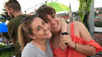 Kreativne i pametne sestre Matea i Martina Klobučar / Foto: Privatni album