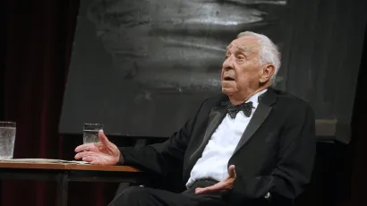 Kultna predstava "Stilske vježbe" u kojoj su glumili Pero Kvrgić i Lela Margetić prometnule su se u najdugovječniju kazali&scaron;nu predstavu na svijetu, s punih pedeset godina izvođenja u istom, a uvijek u drukčijem obliku/Foto: Ranko &Scaron;uvar/CROPIX