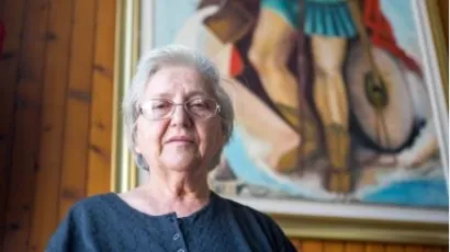 Miroslava Koprek bila je članica likovne grupe DA, a do Domovinskog rata i zagrebačke Grupe 69 / Foto: Predrag Uskoković