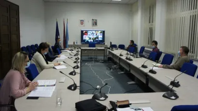 Sjednica gradskog vijeća Grada Pakraca po prvi je put u povijesti održana online/Foto: Pakrački list