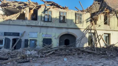 Petrinja nakon potresa/Foto: N1