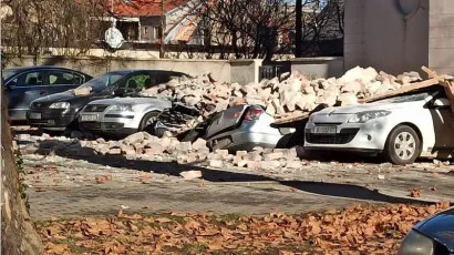 Stravične scene iz Petrinje nakon razornog potresa/Foto: Marko Franić