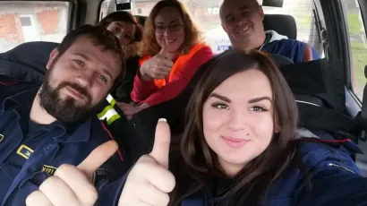 Volonteri udruge Jedni za druge Općina Sirač svaki dan idu u mjesta koje je utorak pogodio razoran potres/Foto: udruga Jedni za druge Općina Sirač