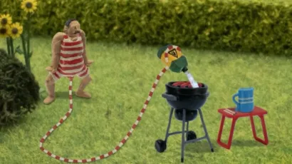 John Dillermand ro&scaron;tilja uz pomoć enormno velikog penisa/Foto: Screenshot