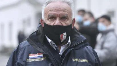Gradonačelnik Petrinje Darinko Dumbović ljut je jer nije pozvan na sastanak Kriznog stožera/Foto: Damir Krajač/CROPIX