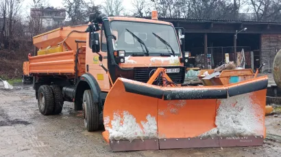 Dio ralica već je čistio snijeg oko Kapele, &Scaron;androvca te prema Đurđevcu/Foto: Deni Marčinković