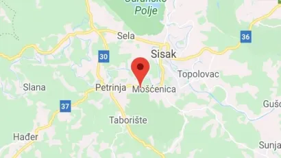 Mjesto epicentra novog potresa/Foto: Screenshot/EMSC