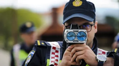 Policijska uprava bjelovarsko-bilogorska svaki će vikend kontrolirati vozače na području županije/Foto: Nik&scaron;a Stipaničev/CROPIX (ilustracija)