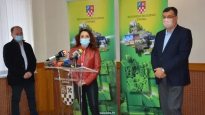Projekt je dobar je uvod u 2021. godinu, poručio je župan Damir Bajs/Foto: BBŽ
