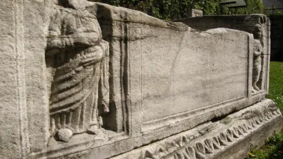 Rimski ranokr&scaron;ćanski sarkofag iz 4. stoljeća otkriven je slučajno 1842. kod poljskih radova na predjelu Crijepci kraj Velikih Bastaja/Foto: Foto Marko Pejić