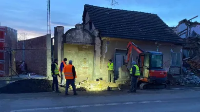 Djelatnici Darkom vodoopskrbe i odvodnje u Glini/Foto: Vladimir Lukačin