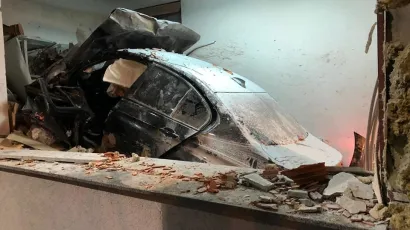 Nesreća na naplatnim kućicama Mraclin/JVP Velika Gorica