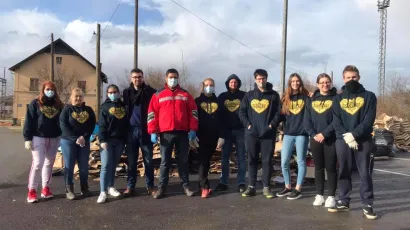 Vrijedni članovi udruge Impress pomažu ljudima iz Sisačko-moslavačke županije od prvog dana potresa/Foto: Impress