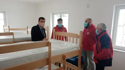 Bjelovarsko-bilogorski župan Damir Bajs posjetio je HGSS Stanicu Bjelovar /Foto: Deni Marčinković