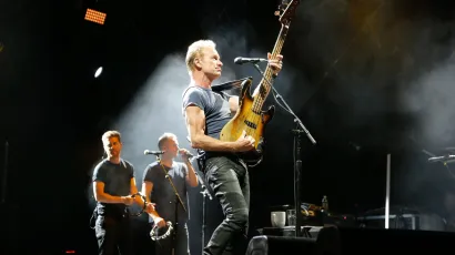 Sting je u srpnju 2017. u sklopu svoje svjetske turneje naziva 57th and 9th, održao koncert u pulskom amfiteatru pred oko osam tisuća ljudi/Foto: Goran &Scaron;ebelić/ CROPIX