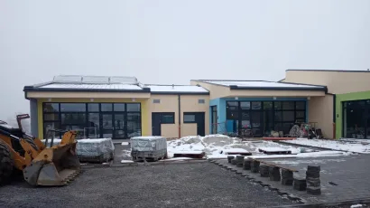 Zavr&scaron;etak izgradnja nove zgrade Dječjeg vrtića Bjelovar u naselju Gudovac očekuje se do kraja ovog mjeseca/Foto:Deni Marčinković