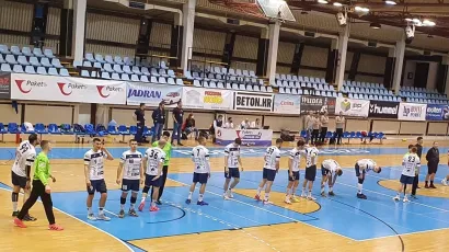 Rukometa&scaron;i Bjelovara odigrali su dobro, ali protivnik je ipak bio jači/Foto: RK BJelovar