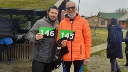 Tihomir Djedović i Goran Jureković iliti Lolek i Bolek/Foto: Privatni album