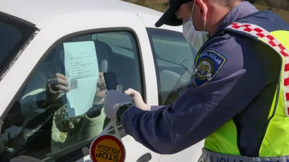 Policija je mladića zatekla u Psunjskoj ulici u Pakracu/Foto: Goran &Scaron;ebelić/CROPIX(ilustracija)