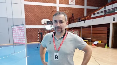 Hrvoje Cikoja, sada već biv&scaron;i trener ŽRK Bjelovar/Foto: Deni Marčinković