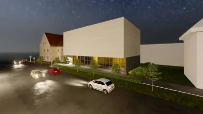 Računalna simulacija budućeg Državnog arhiva u Bjelovaru