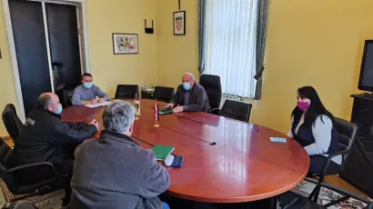 Vinko Kasana s predstavnicima Bujavice i Jagme/Foto: Compas.hr