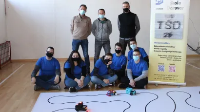 Tim Tehničke &scaron;kole Daruvar ostvario je sjajne rezultate na međunarodnom online natjecanju ROBO 2021. /Foto: Tehnička &scaron;kola Daruvar