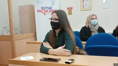 Danijela Barukčić, nova stipendistica Grada Bjelovara/ Foto: Deni Marčinković