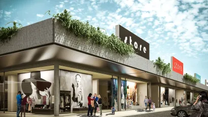 Retail parkovi grade se bez katova i podruma, odnosno podzemnih garaža / Ilustracija: Paragon Group