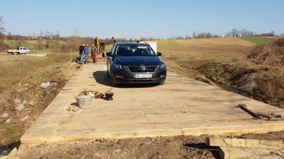 Ovaj će most spajati Daruvarski Brestovac i Brestovačka Brda/Foto: Općina Končanica