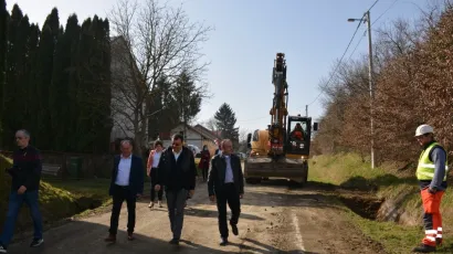 Modernizacija prometnice u mjestu Samarica, koju lokalno stanovni&scaron;tvo čeka već gotovo 50 godina, u zavr&scaron;noj je fazi/Foto:BBŽ