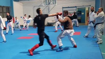 Trening karate reprezentativaca/Foto: DT