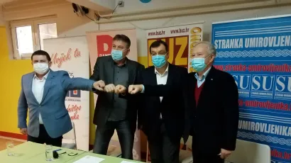 Željko Held, Marijan Žiher, Damir Bajs, Zlatko Barila/ Foto: Deni Marčinković
